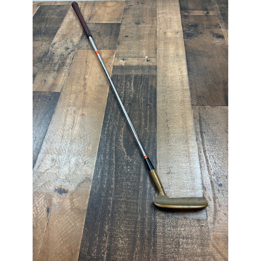 Unbranded B3 Blade Putter Golf Club Right Hand Brass Head Vintage Good Condition